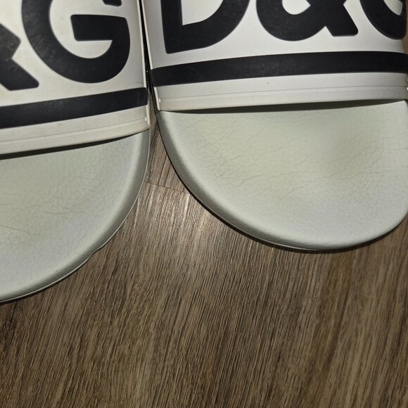 Dolce & Gabbana Logo Pool Slides Sandals Rubber Flop men 43/US 10 main image 4